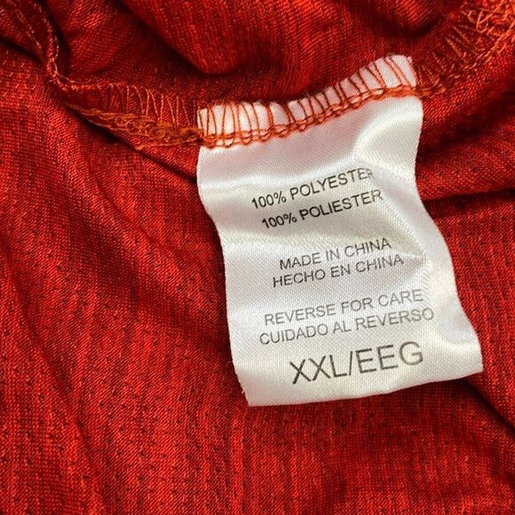 Spalding Mens Sleeveless Performance Top Tank Red Dri Power Ventilation XXL NEW - Picture 3 of 5